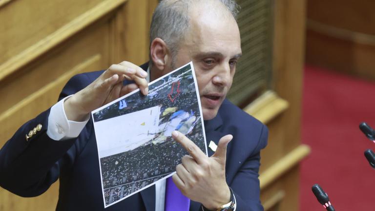  Κυρ. Βελόπουλος: Η κυβέρνηση δεν έκανε τίποτα για να αποτρέψει το δυστύχημα των Τεμπών