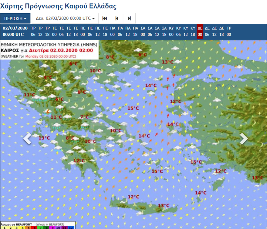 Ο καιρός του τριημέρου