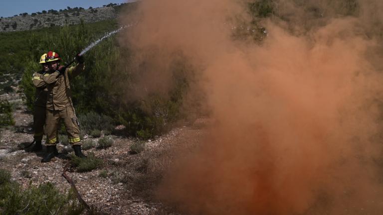 Συνελήφθη ένας άνδρας για τη φωτιά στον Ασπρόπυργο