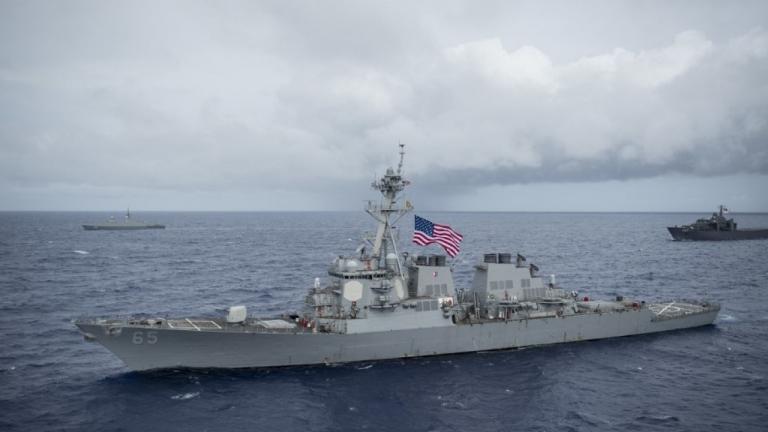 USS Benfold USA CHINA
