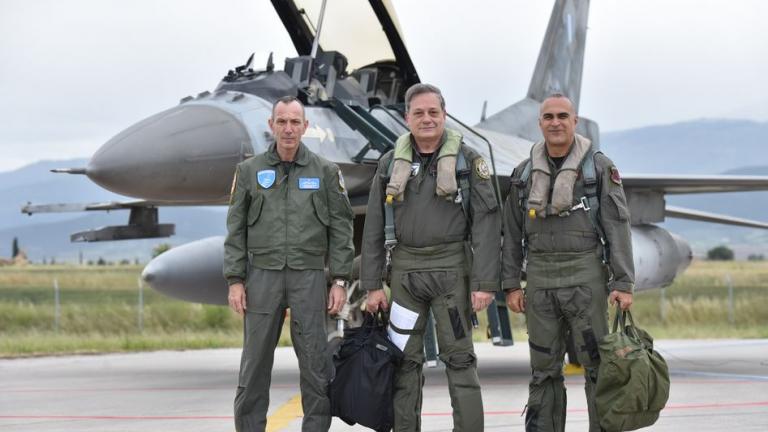 Α/ΓΕΑ Αντιπτέραρχος (Ι) Γρηγοριάδης: Επίσκεψη στην 111 Πτέρυγα Μάχης και πτήση με F-16 της 347 Μοίρας σε επιθετική αποστολή