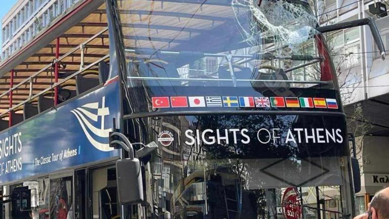 ΟΣΥ: Πώς έγινε το ατύχημα με το τουριστικό λεωφορείο στην Πανεπιστημίου