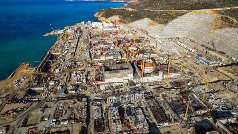 Το υπό κατασκευή εργοστάσιο πυρηνικής ενέργειας στο Ακούγιου (φωτό αρχείου)