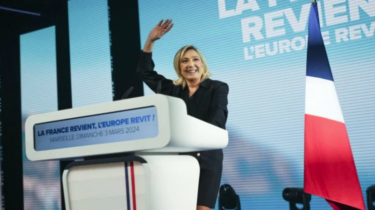 Γαλλία - Βουλευτικές εκλογές: Πρώτη στις δημοσκοπήσεις η Λεπέν και οι σύμμαχοί της