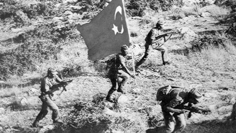 20 Ιουλίου 1974: Ξεκινά η πρώτη φάση της τουρκικής εισβολής στην Κύπρο («Αττίλας Ι»)