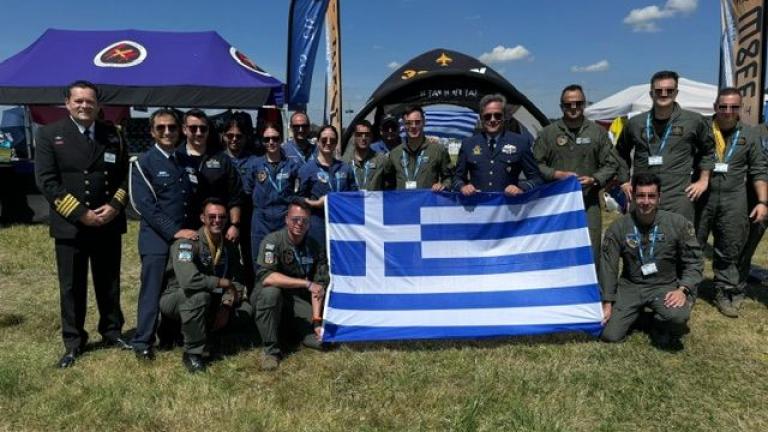 Α/ΓΕΑ Δ.Γρηγοριάδης: Στο Λονδίνο με Αρχηγούς 50 αεροποριών από όλο τον κόσμο και στο Φαίρφορντ με τους Έλληνες Αεροπόρους, που συμμετείχαν στο RIAT’24