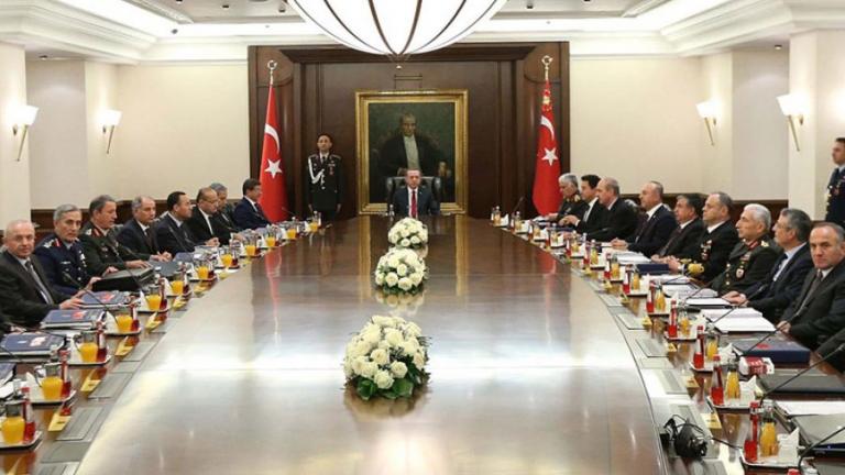 Ελλάδα, Κύπρος, Συρία απασχόλησαν το τουρκικό Συμβούλιο Εθνικής Ασφαλείας