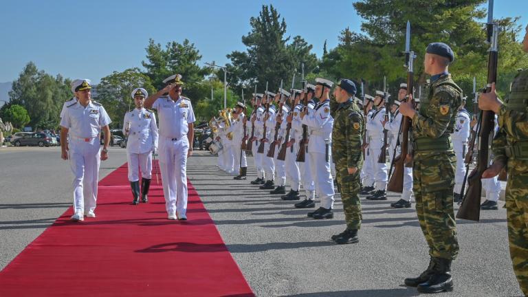 Α/ΓΕΝ Αντιναύαρχος Δ-Ε Κατάρας: Ολοκληρώθηκε η τετραήμερη επίσημη επίσκεψη του Ινδού ομολόγου του στην Ελλάδα