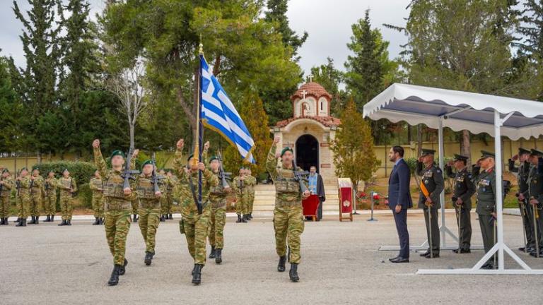 Γ. Κεφαλογιάννης – Στρατηγός Δ.Χούπης: Στην τελετή παραδόσεως – παραλαβής Διοικητού στη Διοίκηση Ειδικού Πολέμου του ΓΕΕΘΑ