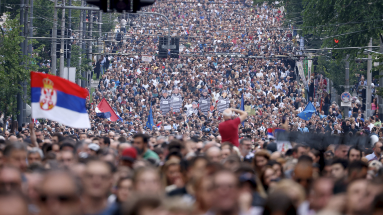 SERBIA PROTESTS 