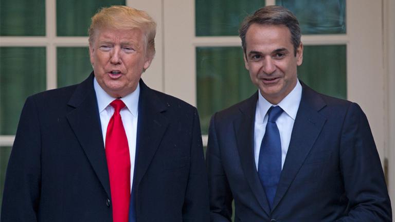 mitsotakis trump