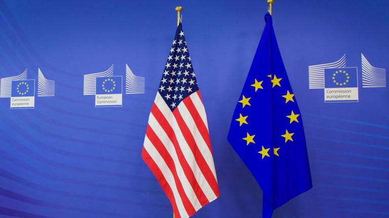 eu usa flags